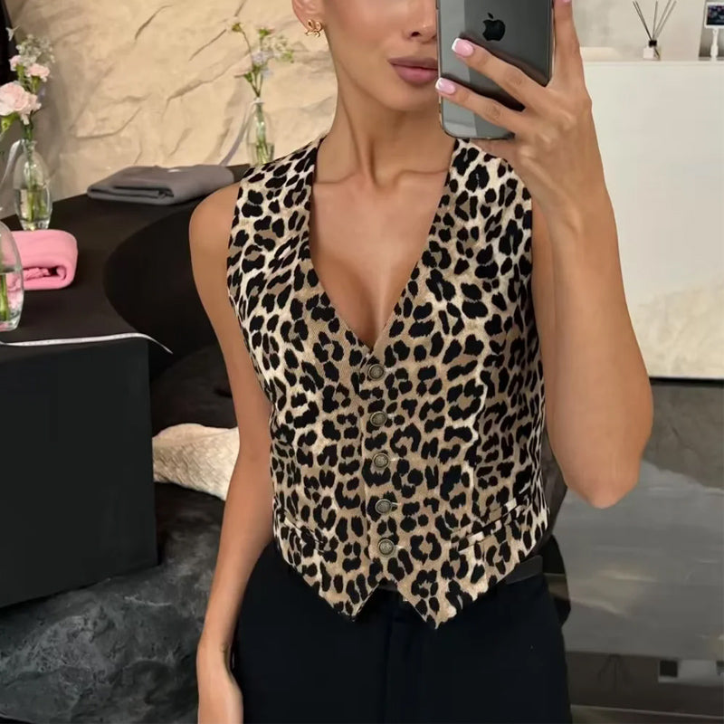 Vest Animal Print 🐆✨